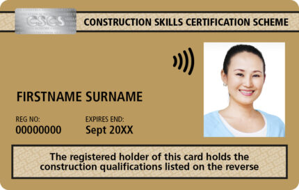 CSCS GOLD CARD